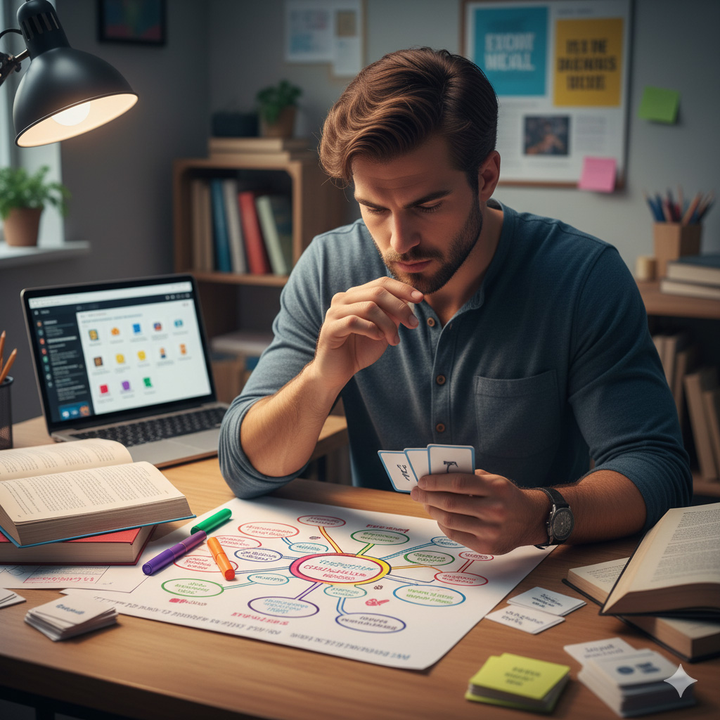 Utiliza técnicas de memoria efectivas